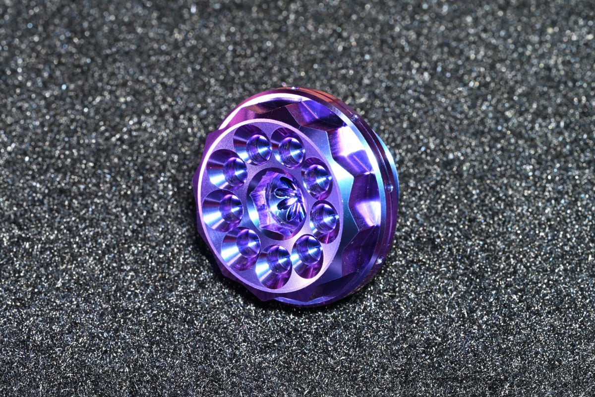 Ti-6Al-4V Titanium alloy Oil filler cap plug for SUZUKI Oil cooled engines
