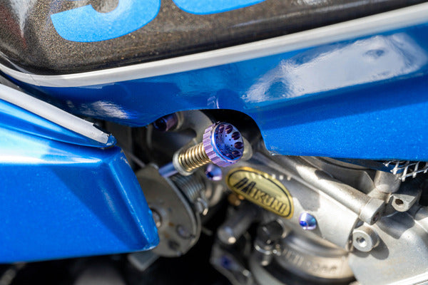 Ti-6Al-4V Idle adjust screw for Yoshimura TMR-MJN large body and Mikuni TMR large body