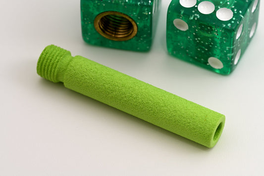 エアバルブキャップをドアノブに付けられる変換ロッド(ネジ径4mm用) 対応車種 : SUBARU サンバー (~2012年式)など