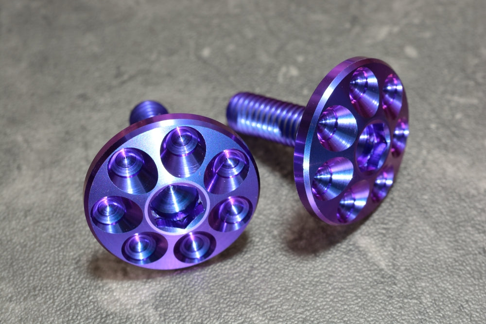 Ti-6Al-4V License plate fasteners
