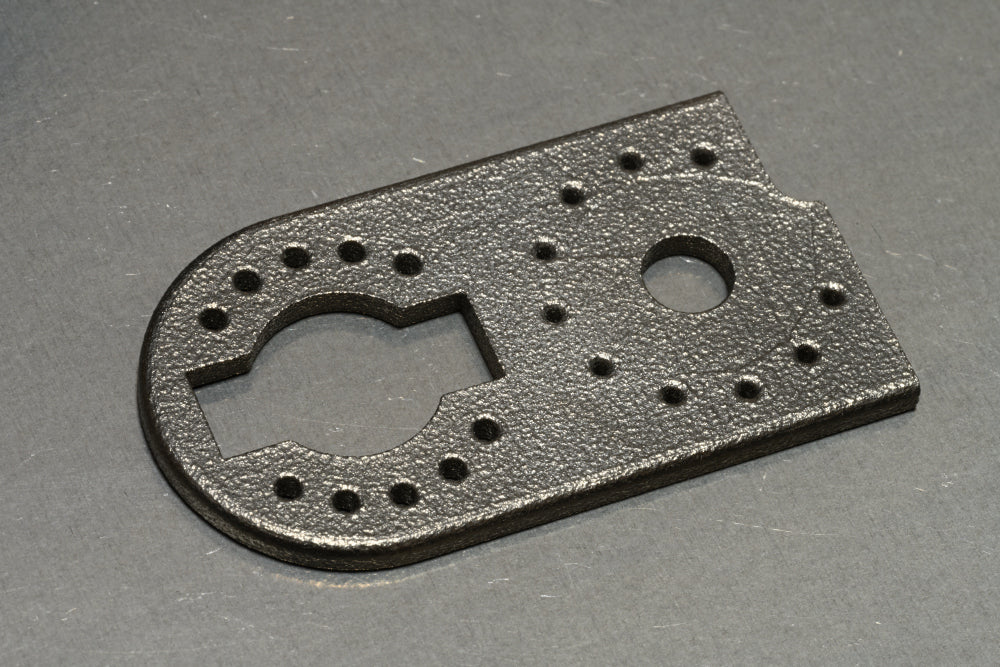 3D printed Titanium horn relocate stay for SUZUKI GS1200SS (GV78A)