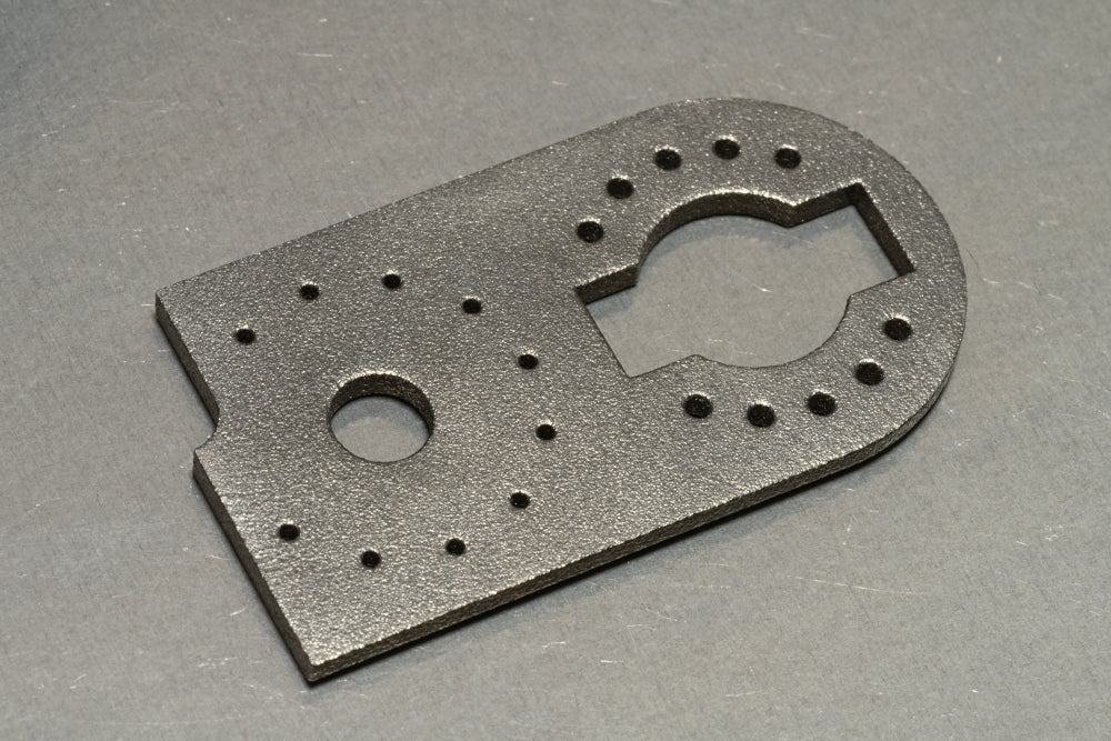 3D printed Titanium horn relocate stay for SUZUKI GS1200SS (GV78A)