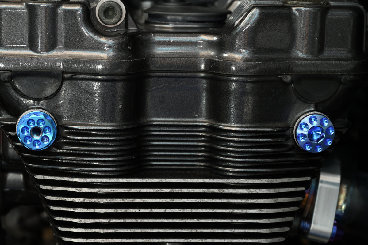 Ti-6Al-4V Suzuki Oil cooled engine cylinder head plug Type-2