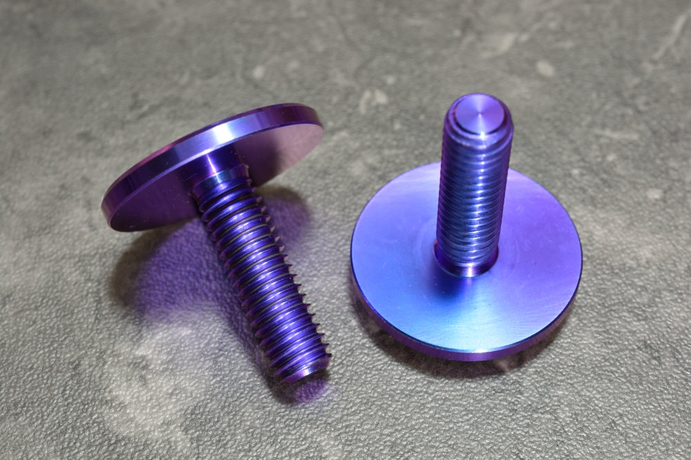 Ti-6Al-4V License plate fasteners